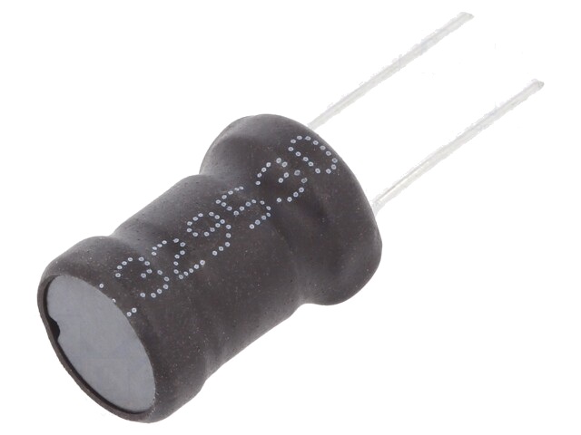 Smoorspoel: draadgewonden; THT; 150uH; 2A; ±10%; Ø11,5x17,5mm Smoorspoel: draadgewonden; THT; 150uH; 2A; ±10%; Ø11,5x17,5mm